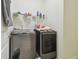 Laundry room complete with washer and dryer at 17766 Garsalaso Cir, Brooksville, FL 34604