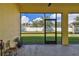 Spacious screened porch overlooking backyard at 17766 Garsalaso Cir, Brooksville, FL 34604