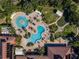 Resort-style pool and lush landscaping at 204 Mystic Falls Dr, Apollo Beach, FL 33572