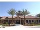 Community center building with palm trees at 204 Mystic Falls Dr, Apollo Beach, FL 33572