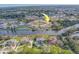 Aerial view of condo community by the lake, showing location of the unit at 220 Dogwood Cir # 220, Seminole, FL 33777