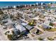 Aerial view of a house near the beach and ocean at 255 146Th Ave E, Madeira Beach, FL 33708