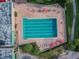 Rectangular pool with lane dividers and patio at 3636 Trophy Blvd # 3636, New Port Richey, FL 34655