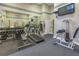 Well-equipped fitness center with cardio and weights at 501 Knights Run Ave # 2308, Tampa, FL 33602