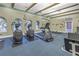 Exercise room with ellipticals and a treadmill at 501 Knights Run Ave # 2308, Tampa, FL 33602