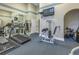 Well-equipped fitness center with various cardio and weight machines at 501 Knights Run Ave # 2308, Tampa, FL 33602