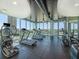 Gym with treadmills, elliptical machines, and stationary bikes at 777 N Ashley Dr # 2210, Tampa, FL 33602