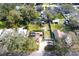 Aerial view showing the property and surrounding neighborhood at 8123 N Packwood Ave, Tampa, FL 33604