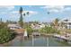Private dock and calm waters at waterfront property at 15825 Redington Dr, Redington Beach, FL 33708