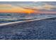 Sunset over the ocean waves at 4621 Gulf Of Mexico Dr # D10, Longboat Key, FL 34228