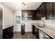 Modern kitchen with stainless steel appliances and granite countertops at 4809 11Th S Ave, St Petersburg, FL 33711
