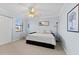 Comfortable guest bedroom with a full-size bed at 907 Bahia Del Sol Dr, Ruskin, FL 33570