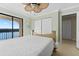 Main bedroom with water views and ample closet space at 907 Bahia Del Sol Dr, Ruskin, FL 33570