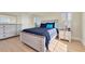 Charming bedroom with a full-size bed and plenty of closet space at 19029 Us Highway 19 N # 8-25, Clearwater, FL 33764