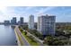 High-rise building with water view and cityscape in the distance at 2611 Bayshore Blvd # 506, Tampa, FL 33629