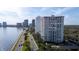 High-rise building near water; city skyline visible in background at 2611 Bayshore Blvd # 506, Tampa, FL 33629