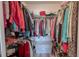 Large walk-in closet with ample shelving and hanging space at 3743 Teeside Dr, New Port Richey, FL 34655