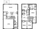 Two-story home floor plan with four bedrooms and two and a half baths at 5253 Salt Marsh Rd, Wimauma, FL 33598