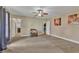 Bright bedroom with ceiling fan and ample space at 1040 31St E St, Palmetto, FL 34221