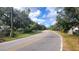 Residential street view with trees and homes at 12403 Banbury Ave, New Port Richey, FL 34654