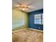 Bedroom with neutral carpeting and two-toned walls at 24862 Us Highway 19 N # 2504, Clearwater, FL 33763