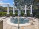 Relaxing hot tub with surrounding seating at 3653 Kings Rd # 102, Palm Harbor, FL 34685