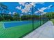 Enjoy two well-maintained tennis courts, perfect for recreation at 970 Rolling Hills Dr, Palm Harbor, FL 34683