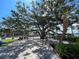 Relaxing outdoor seating under large oak tree, near water at 11976 Blazing Star Dr, Venice, FL 34293