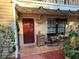 Front porch with festive decorations and seating at 21038 Voyager Blvd # 4, Land O Lakes, FL 34638