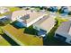 Aerial view showing house and neighborhood at 2852 Banyan Hill Ln, Land O Lakes, FL 34639