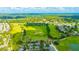 Aerial view of a large golf course at 2852 Banyan Hill Ln, Land O Lakes, FL 34639