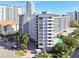 Aerial view of building, highlighting its location and amenities at 470 3Rd S St # 405, St Petersburg, FL 33701