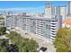 Aerial view showcasing the building's location and size at 470 3Rd S St # 405, St Petersburg, FL 33701