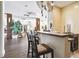 Modern bar with comfortable seating and view of the lobby at 470 3Rd S St # 405, St Petersburg, FL 33701