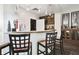 Community bar with seating and shelving for books at 470 3Rd S St # 405, St Petersburg, FL 33701
