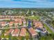 Aerial view of houses in a community at 4943 Grand Oak Cir, Madeira Beach, FL 33708