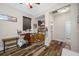 Spacious home office with hardwood floors at 4943 Grand Oak Cir, Madeira Beach, FL 33708