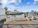 Community boat ramp with gate; please close gate at 8304 Sandstone Ct, Tampa, FL 33615