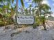 Bay Crest Park community boat ramp sign, registration required at 8304 Sandstone Ct, Tampa, FL 33615