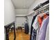 Large closet with double hanging rods and shelving at 8304 Sandstone Ct, Tampa, FL 33615