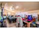 Small bedroom with a double bed and desk at 1130 Barranca Ave, Spring Hill, FL 34609