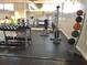 Community fitness center with weights, equipment and mirrors at 1254 E 113Th Ave # C110, Tampa, FL 33612