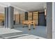 Outdoor game room with foosball table and covered seating area at 13182 72Nd Ter, Seminole, FL 33776