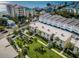 Aerial view of condo community by the ocean at 19725 Gulf Blvd # 46, Indian Shores, FL 33785