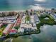 Aerial view of property near the beach and waterway at 19725 Gulf Blvd # 46, Indian Shores, FL 33785