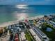 Aerial view showcasing property's beach proximity at 19725 Gulf Blvd # 46, Indian Shores, FL 33785