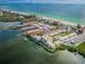Aerial view showing coastal location and community at 19725 Gulf Blvd # 46, Indian Shores, FL 33785