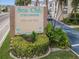 Sea Club Condominiums sign, located at 19725 Gulf Blvd at 19725 Gulf Blvd # 46, Indian Shores, FL 33785
