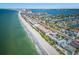 Aerial view of beachfront property and its surroundings at 2900 Gulf Blvd # 212, Belleair Beach, FL 33786
