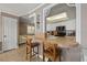 Kitchen features a breakfast bar with two stools at 2900 Gulf Blvd # 212, Belleair Beach, FL 33786